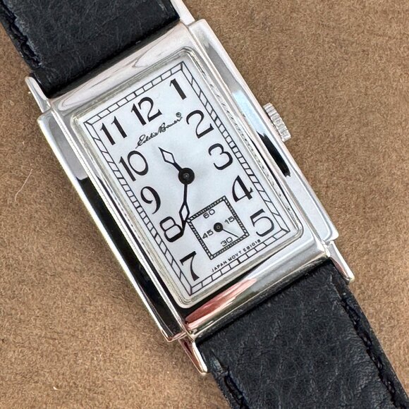 Eddie Bauer 70Th Anniversary Silver Tank Watch - Picture 1 of 11